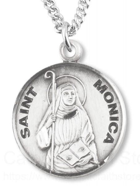 saint monica necklace